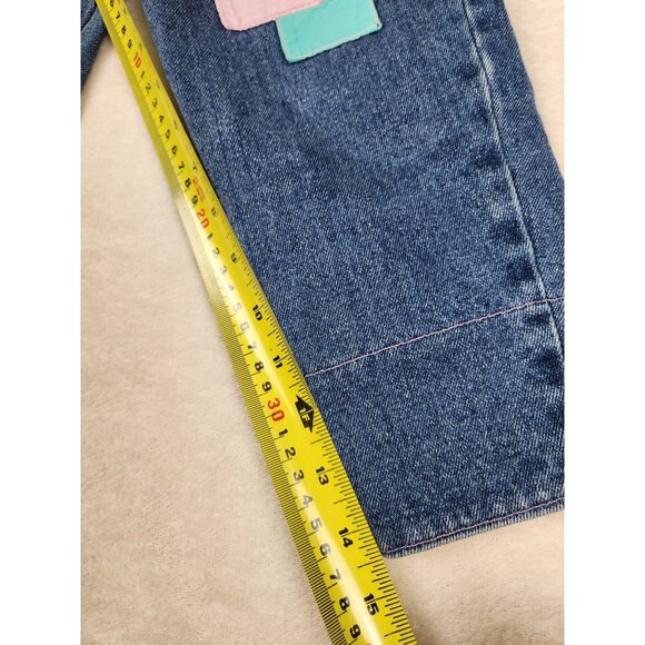 Vintage Disney Minnie Mouse Kids Size 3 Jeans Stretchy Waist Denim Mouse Gear - Picture 12 of 13